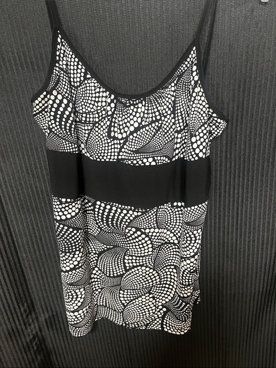 Maurices Tops - Maurices Black & White Printed Tank